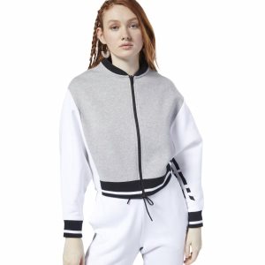 Reebok Meet You There Track Jacke Damen - Grau - DE 062-TMW